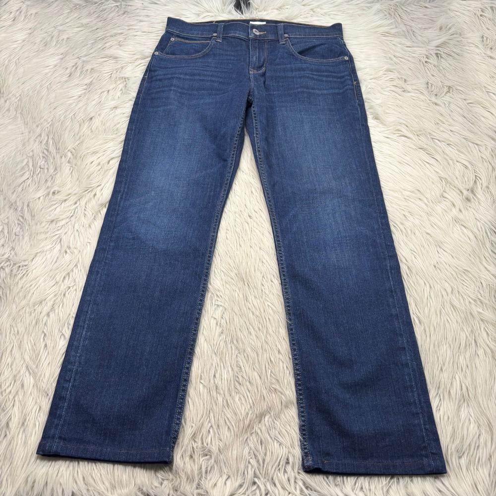 Hudson Men's‎ 34 x 31 Medium Wash Byron Straight Leg Jeans